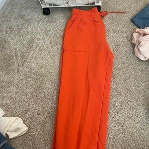 Orange Sweatpants